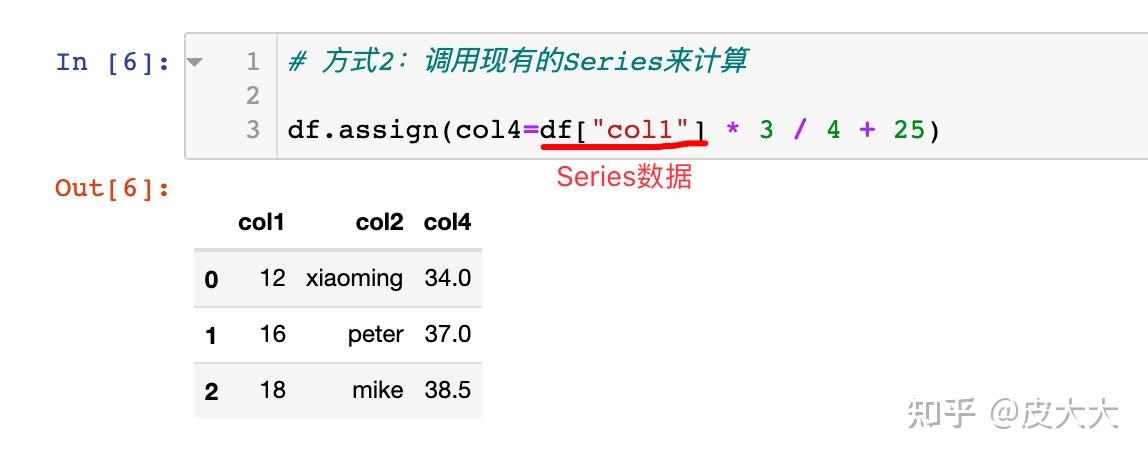 pandas-assign