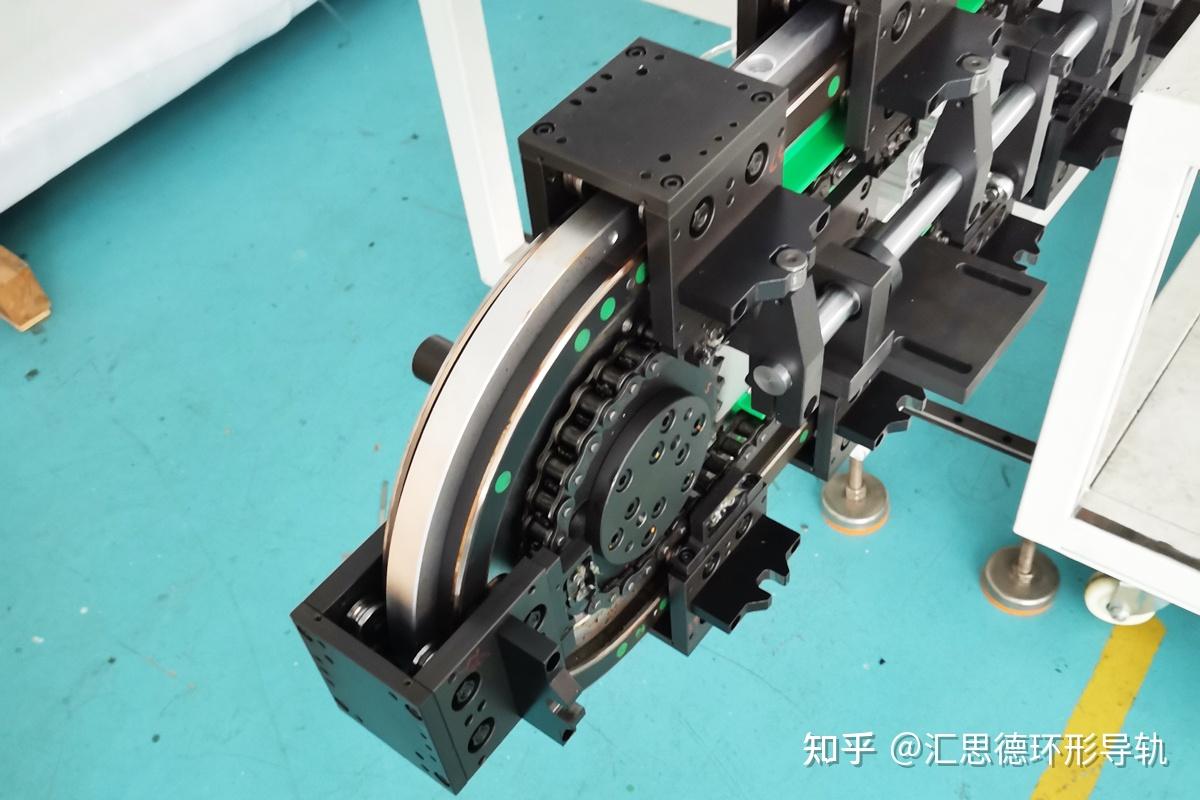 立式双轨环形导轨