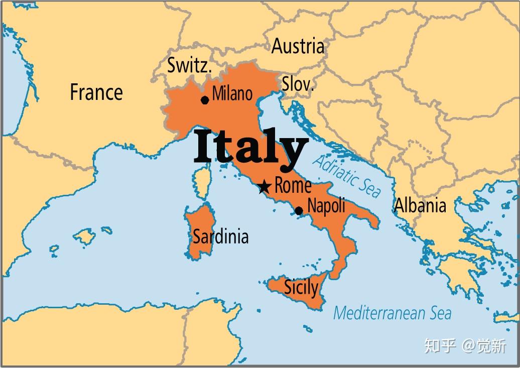 意大利分裂的地理因素i