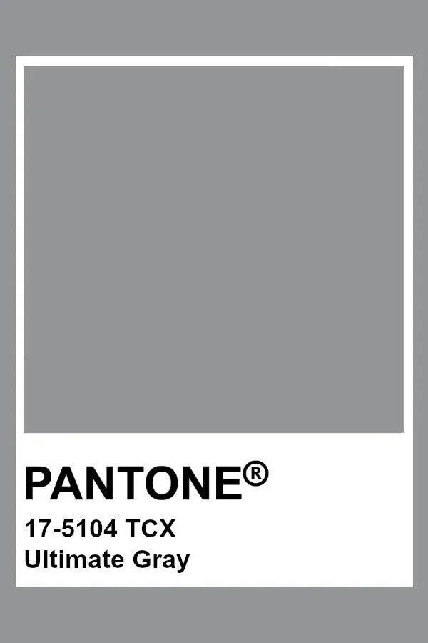 潘通 pantone 17-5104 的极致灰并不是一种灰暗,阴郁的颜色,而是一种