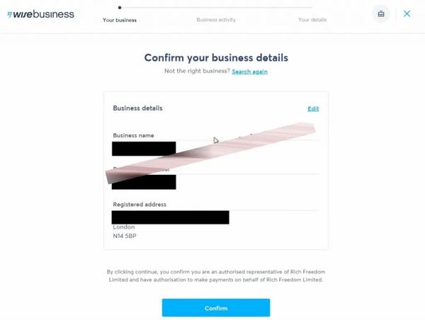 business怎么注册账号