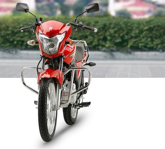 豪爵铃木国四实用街车单缸电喷74千瓦配前碟后鼓和原厂货架