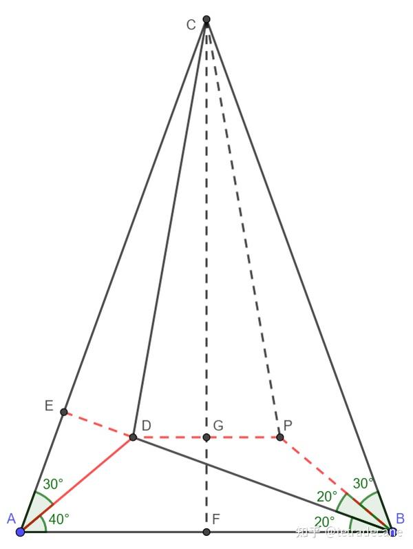度30度40度50度的角格点几何题 知乎