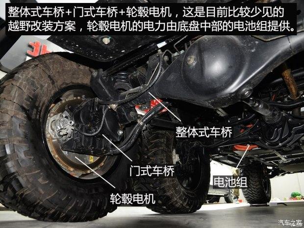 6轮混动怪兽北京bj8066底盘解析