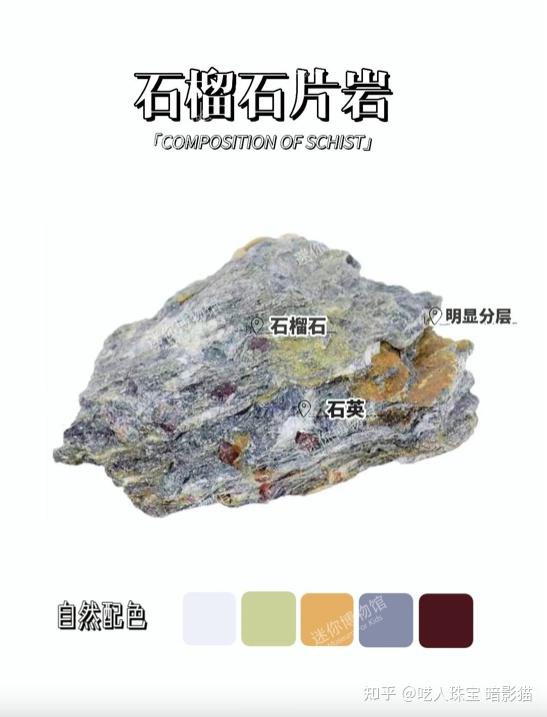 每天认识一种石头:片岩 - 知乎
