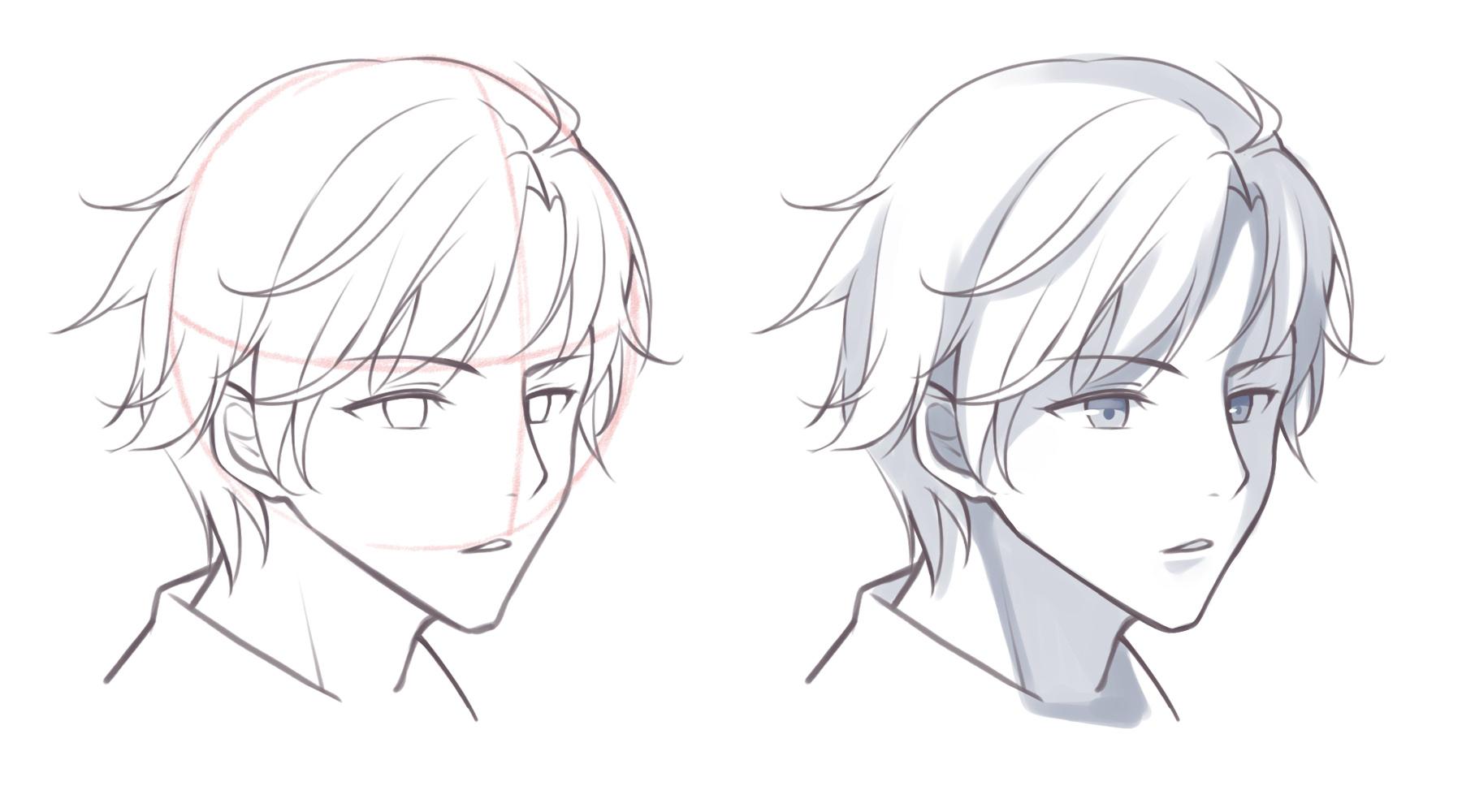 帅气的男生怎么画教你五官端正的男孩子的画法