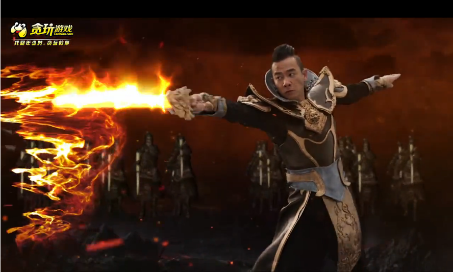 片尾,剩下一分半钟旨在通过2分钱特效凸显山鸡哥上阵杀敌的英勇神武