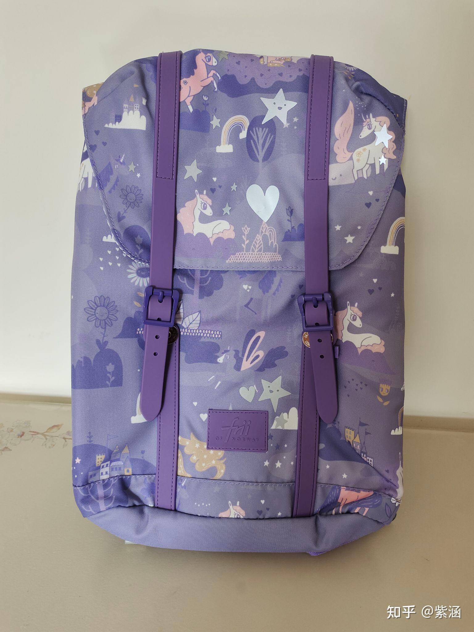挪威frii儿童护脊书包,超轻,自带分类设计很能装,颜值还高 - 知乎