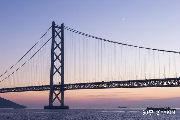 明石海峡大桥 可360度观赏的璀璨夜景 知乎