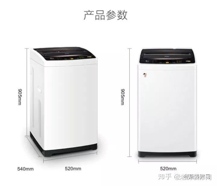 01,掌握滚筒洗衣机的标准尺寸