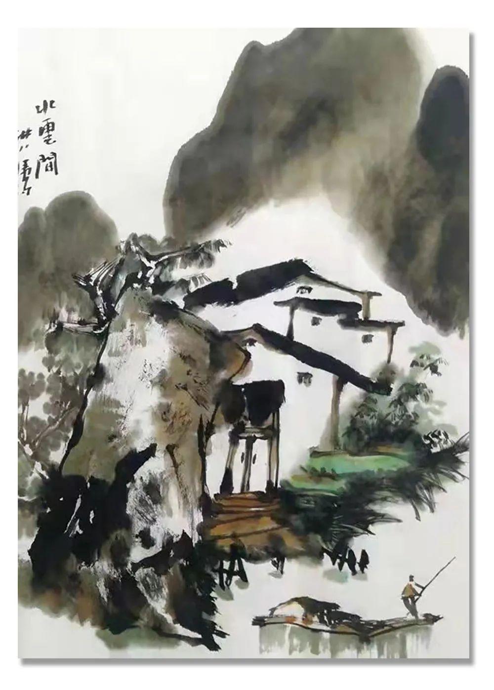 洪涛丹青追梦水墨本色中国当代书画名家个人云展览