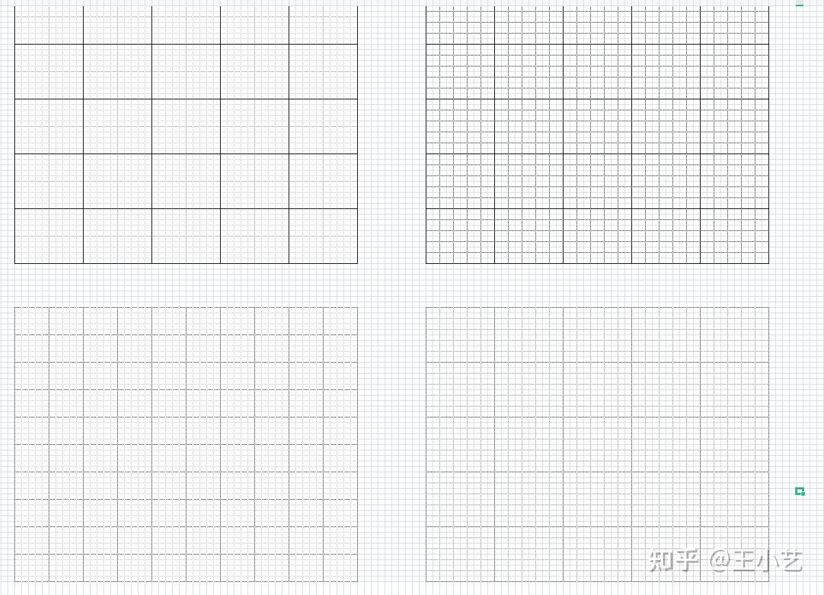 坐标纸画图的范例图片