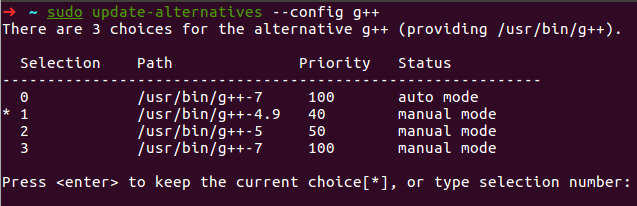 gcc/g++ 多版本间切换 - 知乎