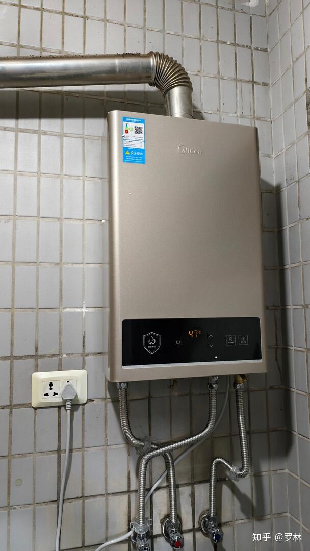 美的MK6 16L燃气热水器智控增压水伺服恒温节能一厨两卫低水压启动