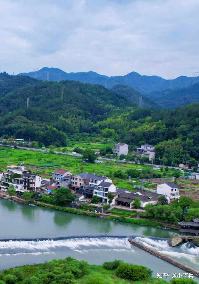 丽水市莲都通济堰无比宏伟