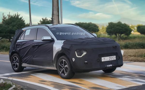 第二代起亚niro最新谍照日间行车灯造型独特 知乎