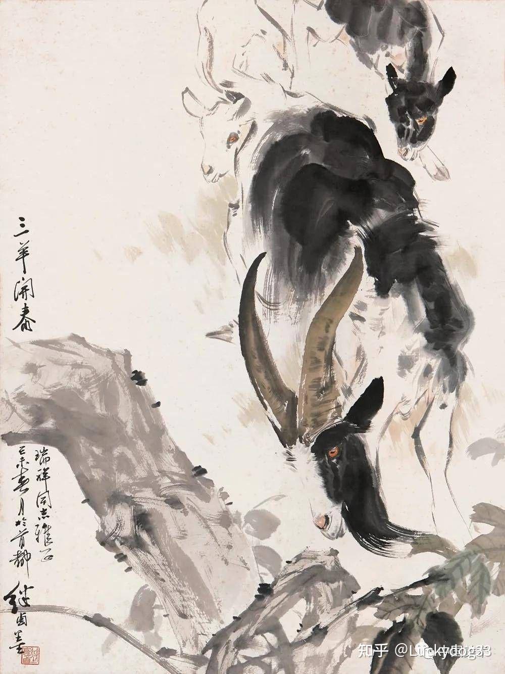 国画名家刘继卣老师动物画作品收藏观赏皆宜- 知乎