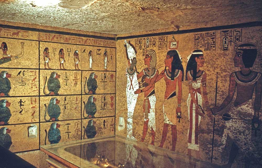 埃及壁画陵墓图片