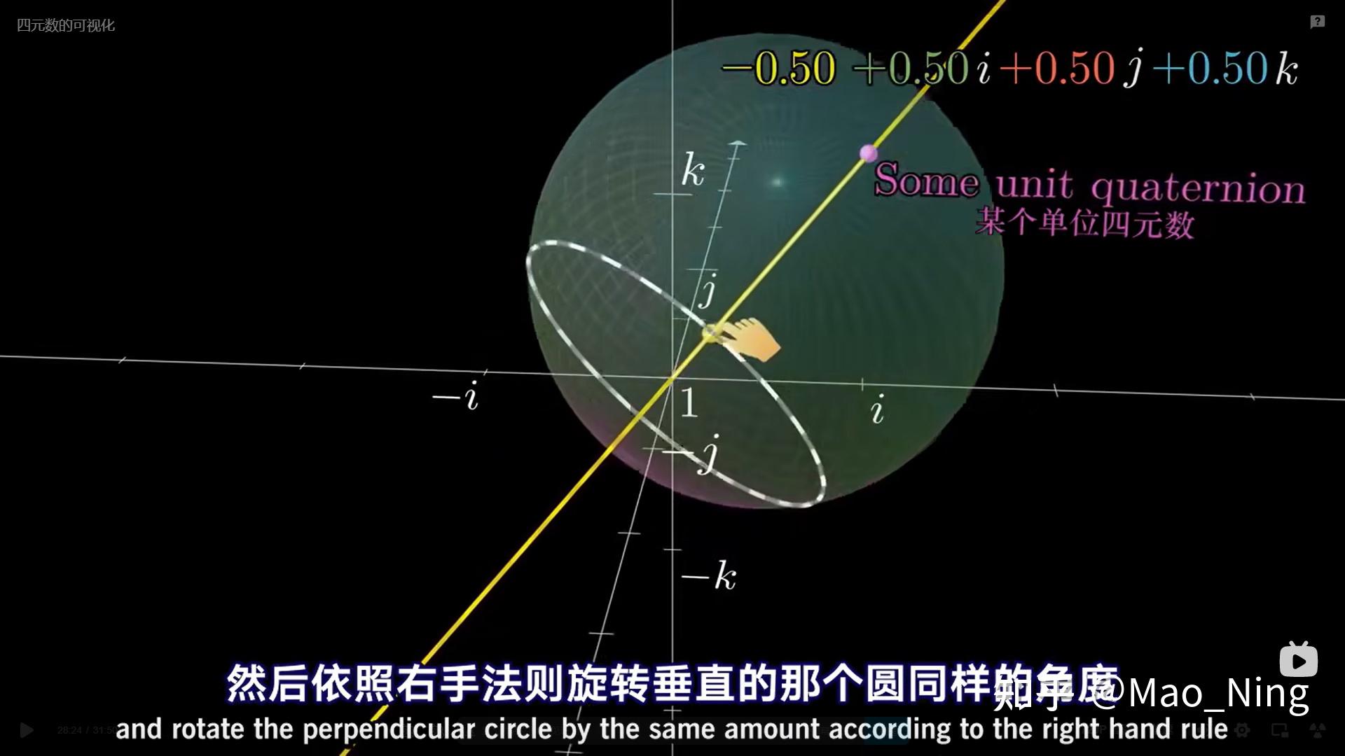 四元数 - 知乎