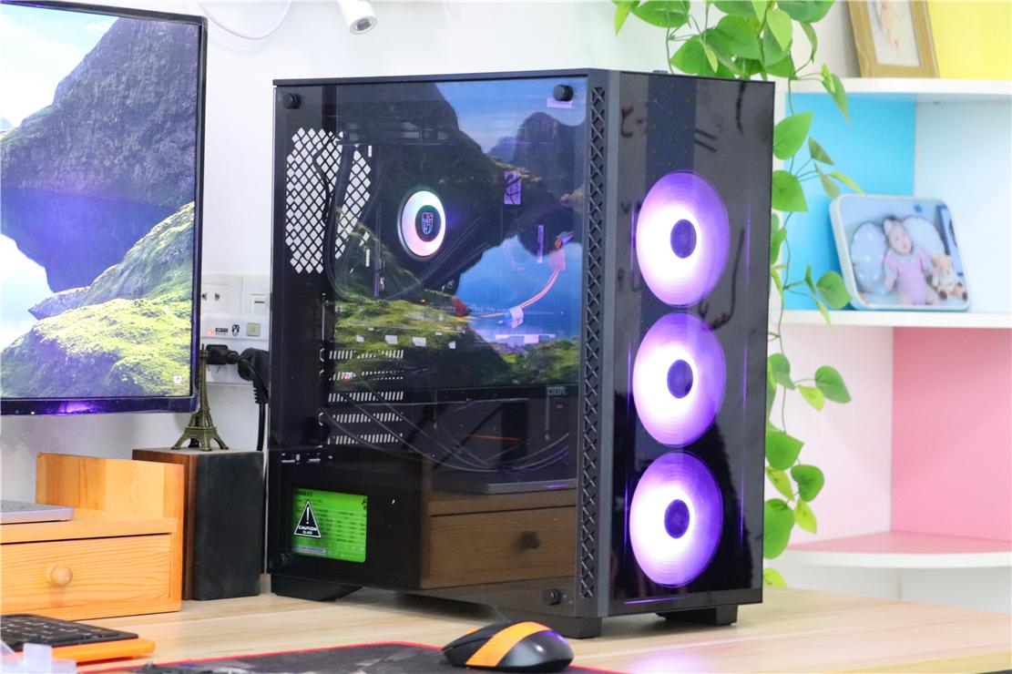 兼具颜与冷才够好玩九州风神玄冰50机箱装机体验