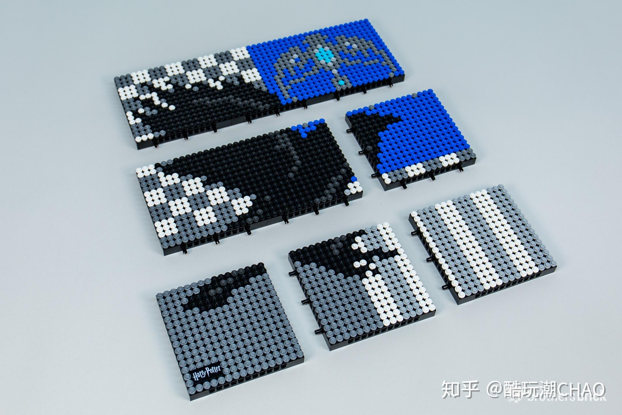 乐高艺术生活套装31201哈利波特霍格沃兹院徽开箱评测