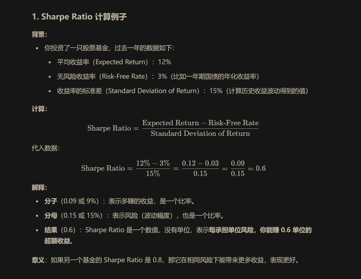 量化入门：相关指标解释- 知乎