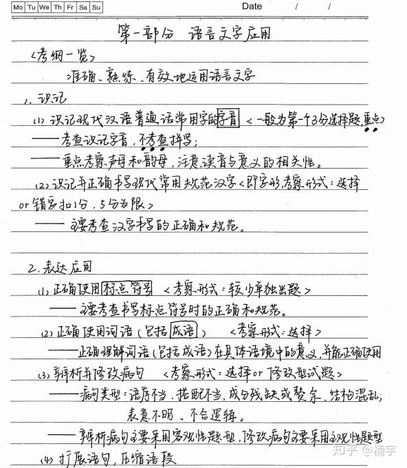 295页衡水中学高考状元语文手写笔记含方法技巧抢分攻略你值得拥有