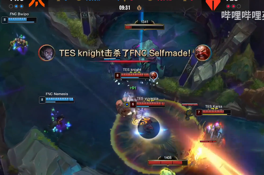 S10八强赛TESvsFNC复盘：不完美奇迹的背后，TES亮眼＆败笔盘点