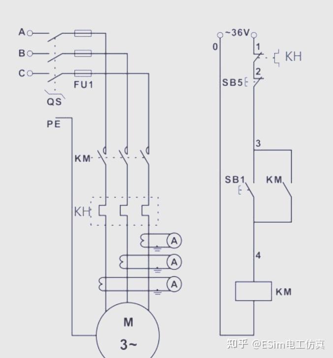 K2-6 带电流测量控制电路原理图