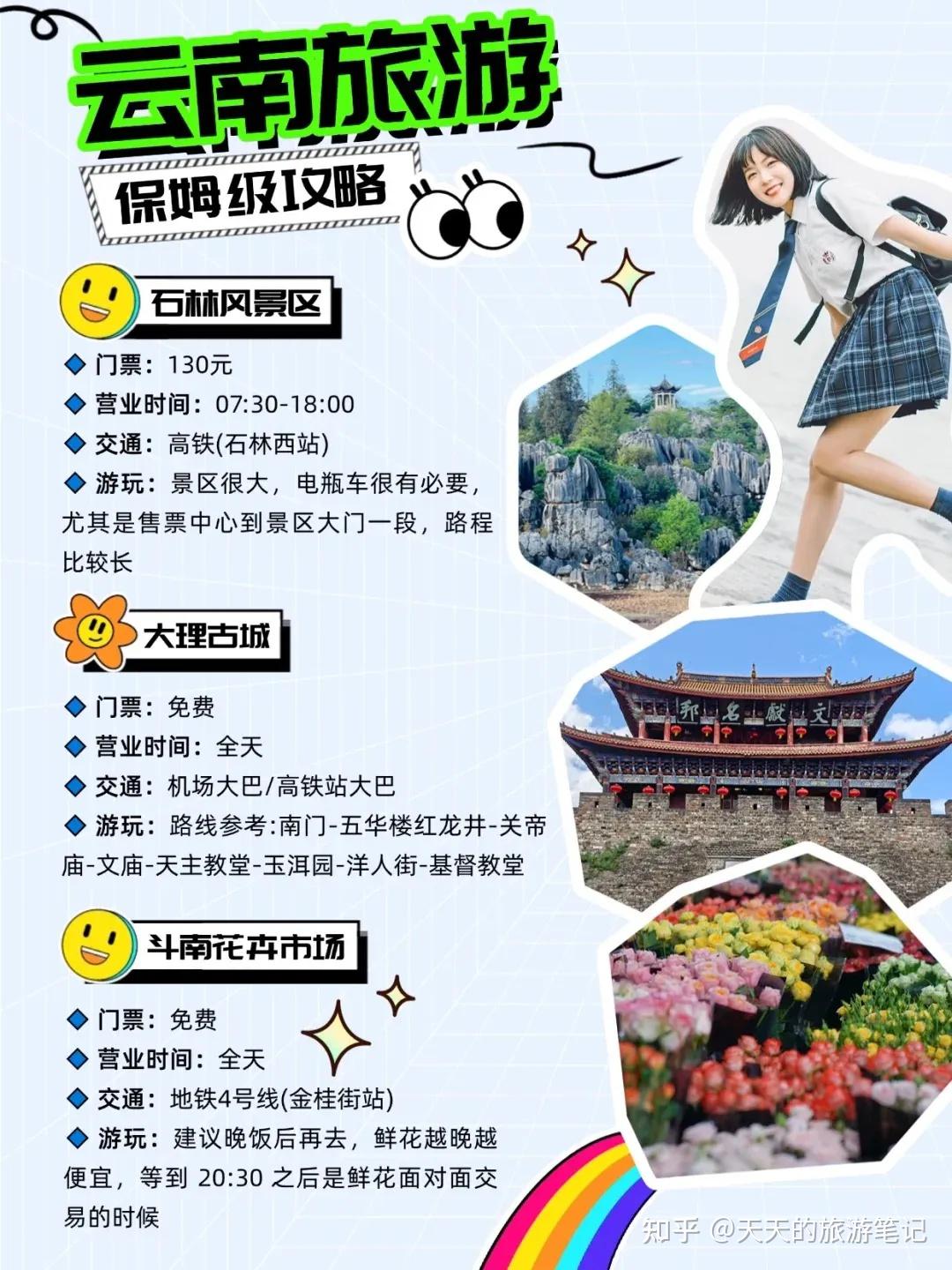 8月去云南旅游真的再适合不过了,六天五晚超详细旅游攻略,照着玩不踩雷 - 知乎