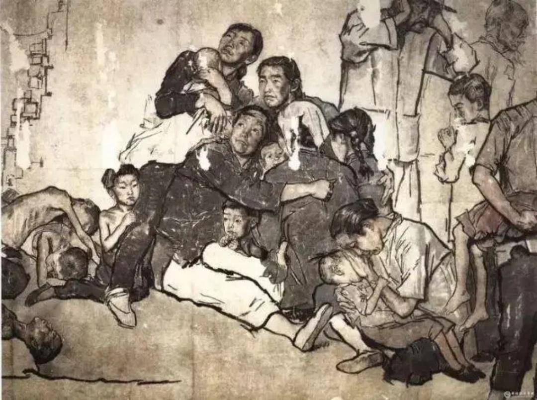 观蒋兆和《流民图》为了不能忘却的九一八! - 知乎