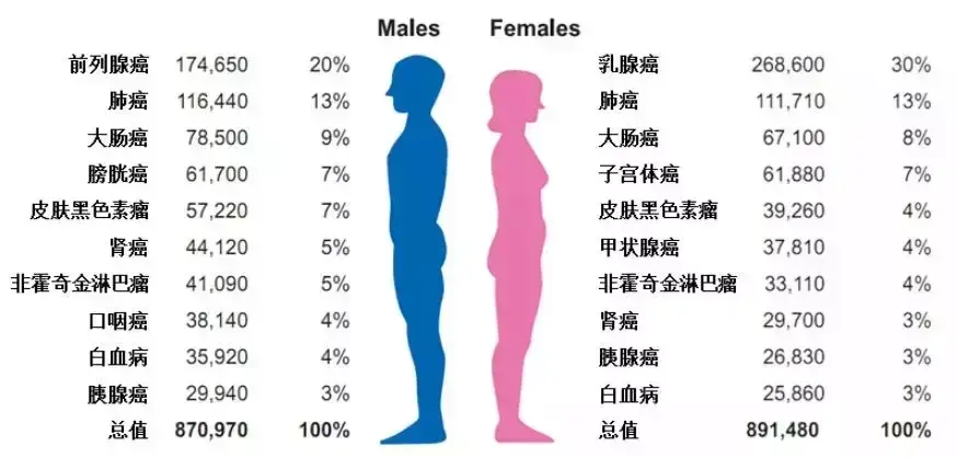 2019中美肿瘤年报数据对比 知乎