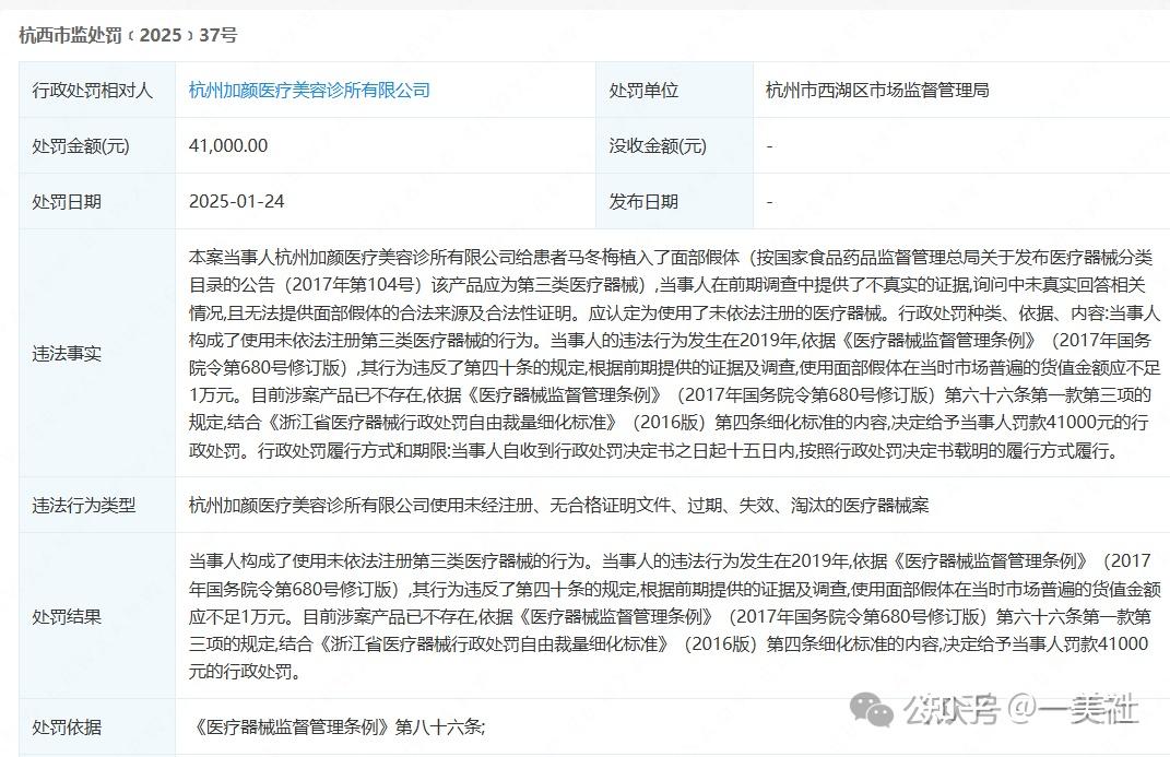 4次更名、10次处罚背后:“加颜系”医美连锁暴露合规危机(图6)