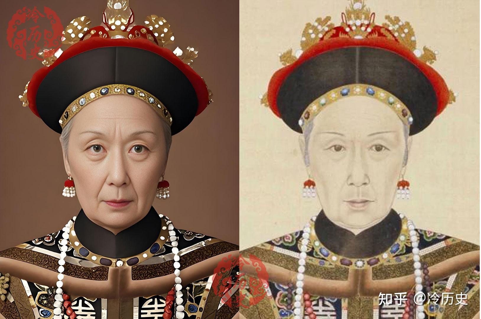 AI还原慈禧太后9幅画像,你觉得哪个最像? - 知乎