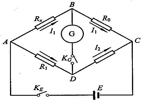 单臂测量电桥电路图图片
