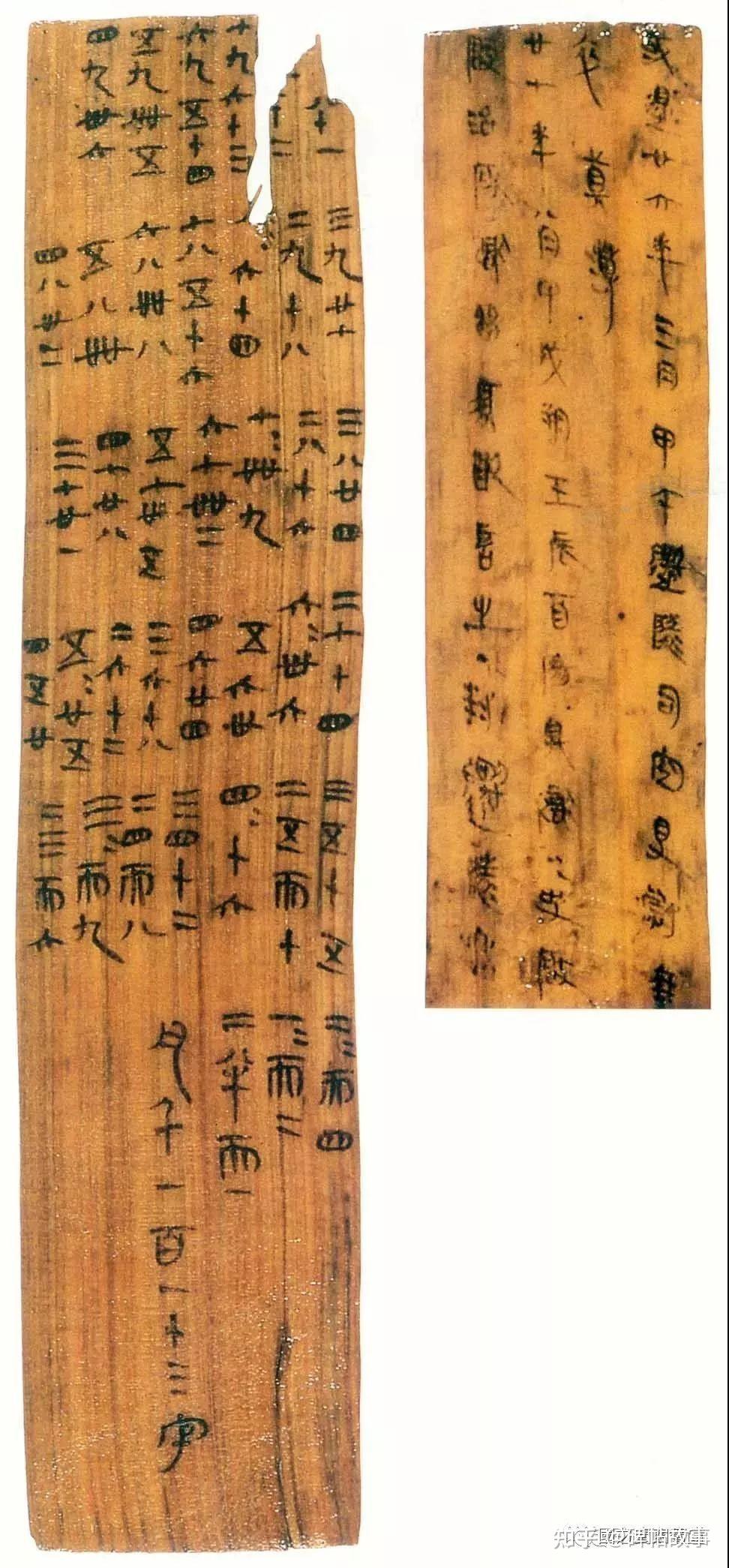 秦隶代表《里耶秦简》:或精谨或散淡或古朴,是最早有落款的墨迹 - 知乎