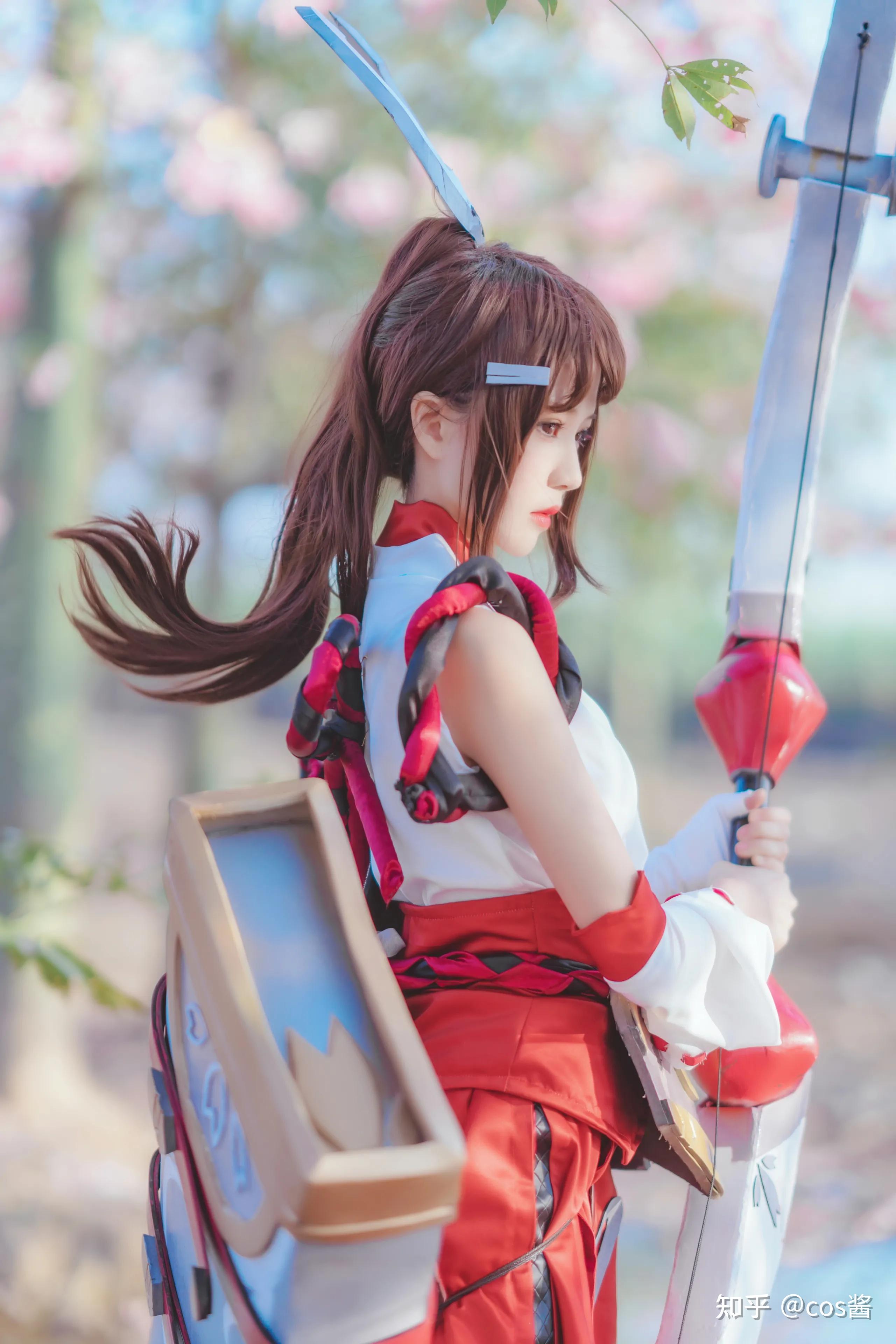桜桃喵 - 花见巫女 cosplay美图 cos酱写真套图合集 福利在线看 - 知乎