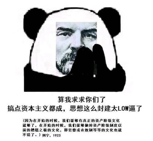 资本主义的凝视表情包图片