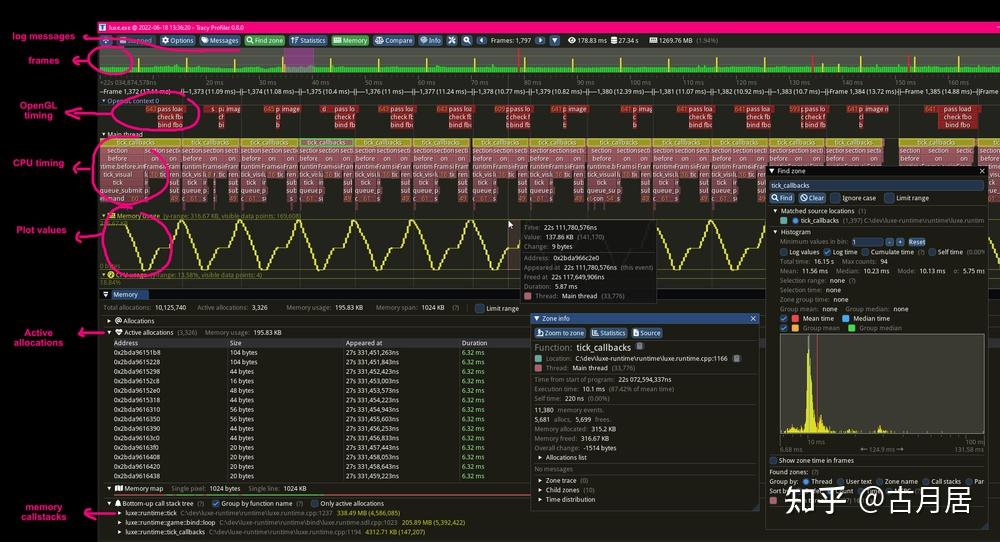 如何使用Tracy完成在线的性能分析 - 知乎
