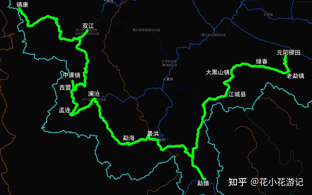 一张导航图自驾游新219国道全程10065公里,从东兴到喀纳斯(一)