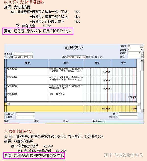 录入记账凭证时应注意