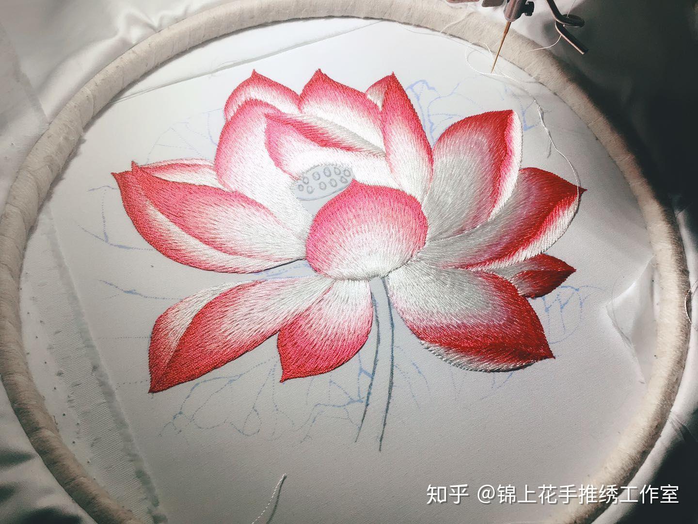 展示手推绣过程 - 知乎