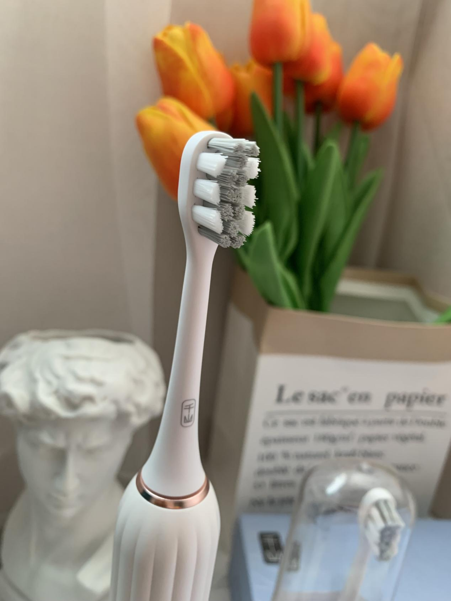 千山电动牙刷对口臭患者太友好了吧不伤牙首选