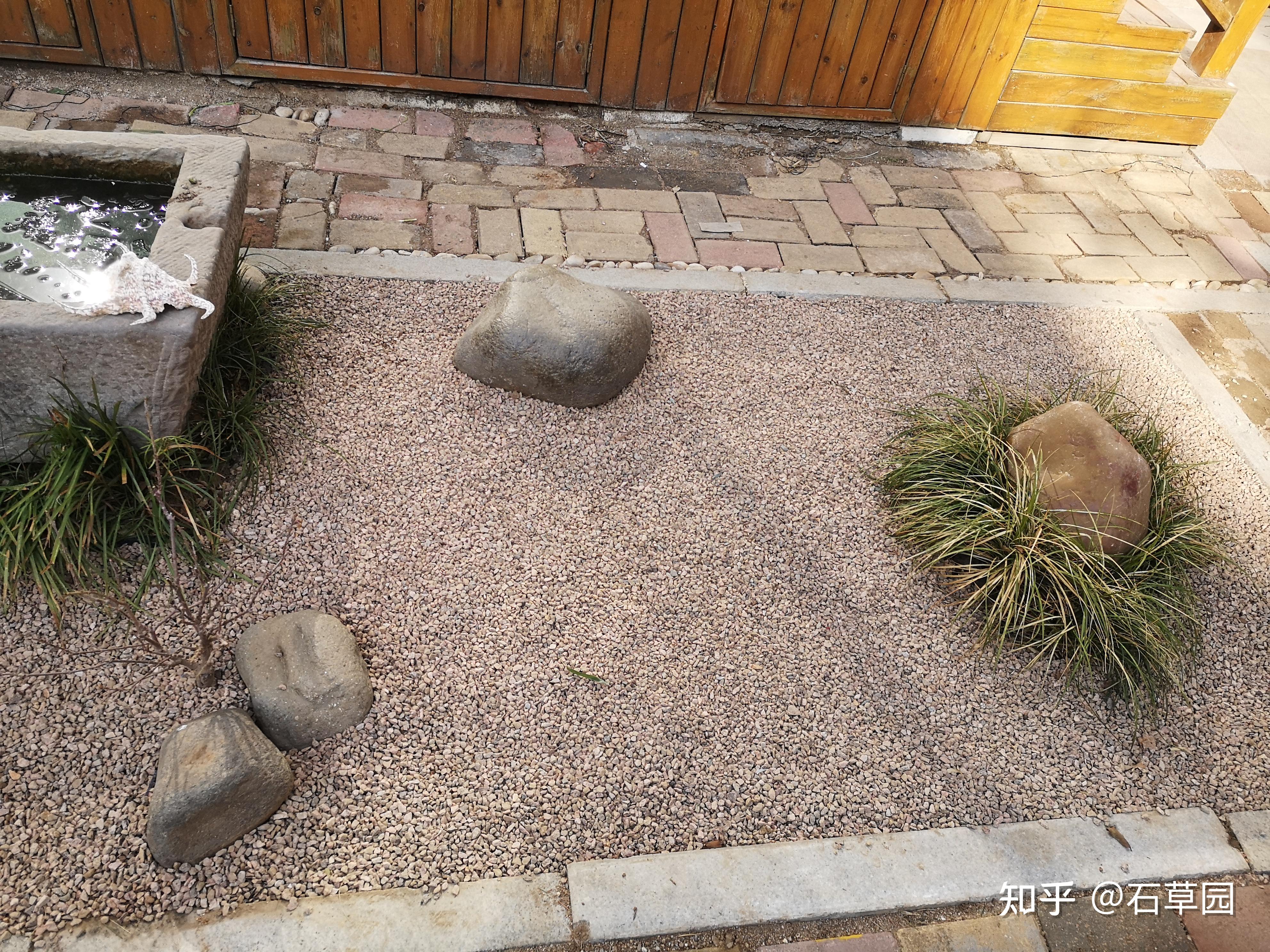 庭院化繁为简—铺石子