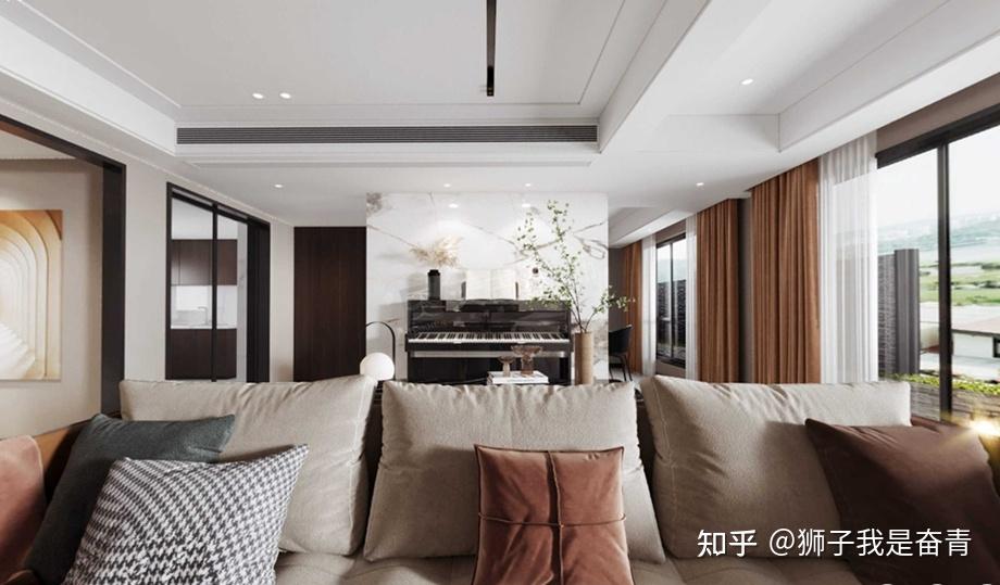 重庆保利云禧叠拼别墅装修设计效果图|轻奢风格 - 知乎