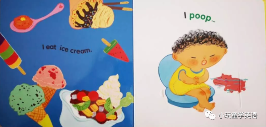 绘本精读0基础英语启蒙必备甜心英语ipoop生动有趣的屎尿屁绘本