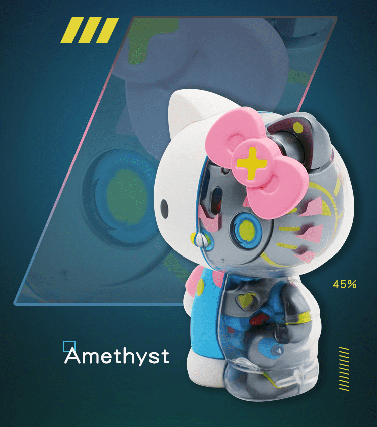 造型,给了巧手宝宝随意拼装的机会哦~常规款每个颜色也都很养眼,隐藏