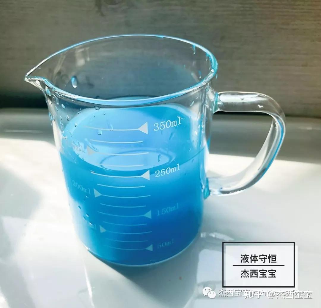 实验开始之前1液体守恒将两杯相同体积的液体倒入不同口径的杯子中,让