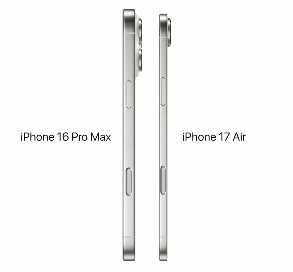 iPhone 17 Air规格亮点_苹果17_iPhone 17 Air外观设计