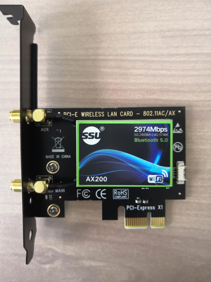 3400G台式机升级wifi6 intel AX200无线网卡 - 知乎